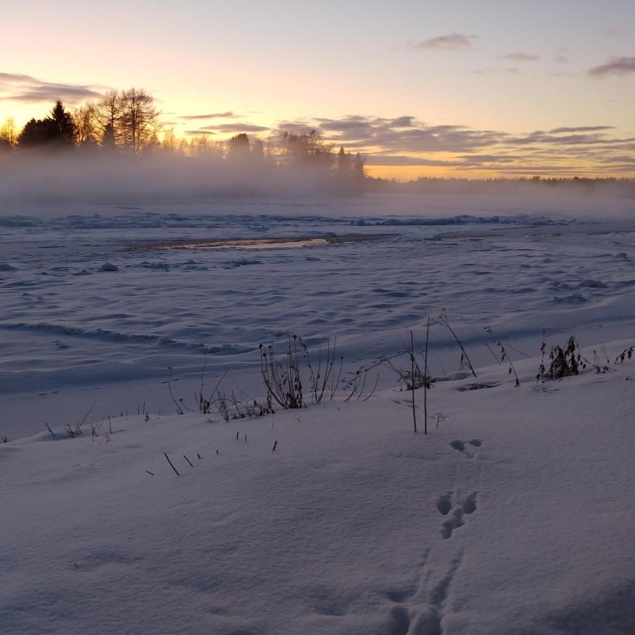 Wanha Kunnantalo Apartment Pudasjarvi Luaran gambar