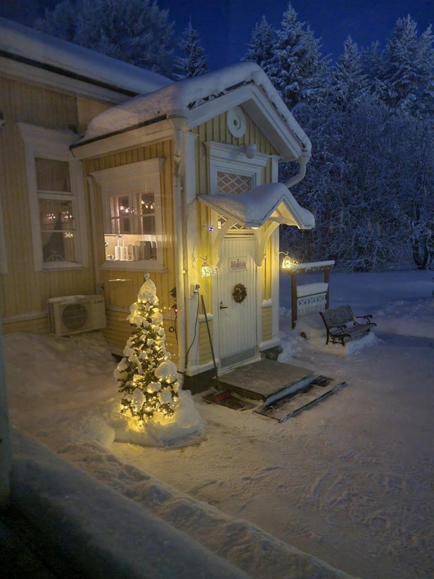 Wanha Kunnantalo Apartment Pudasjarvi Luaran gambar