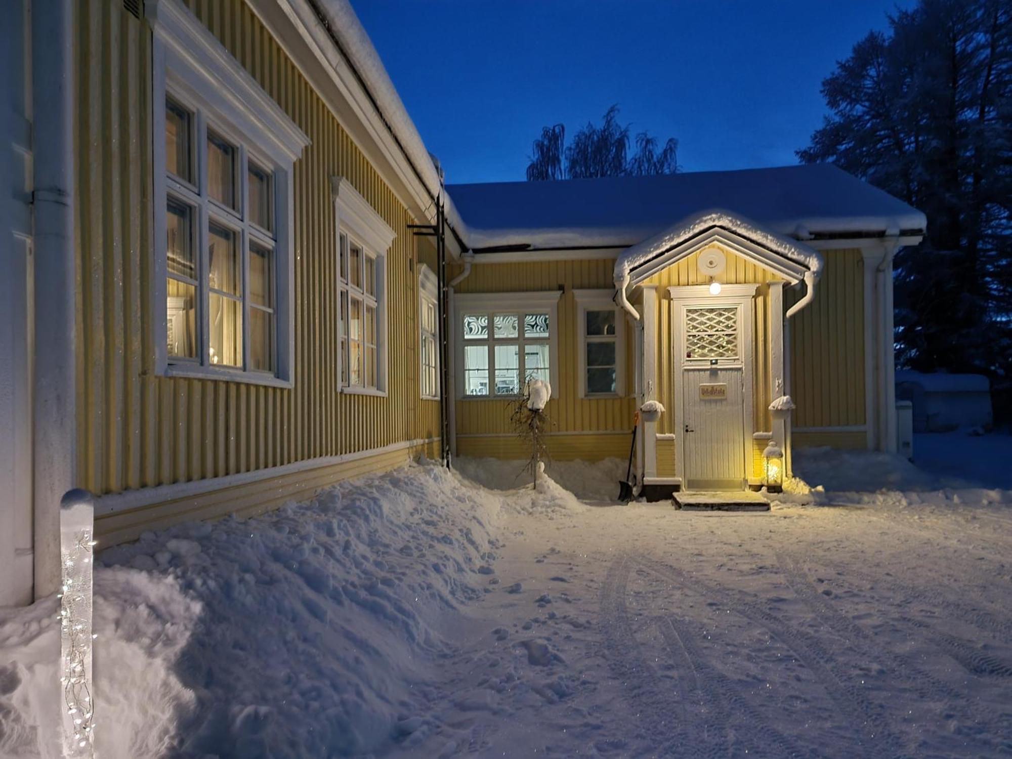 Wanha Kunnantalo Apartment Pudasjarvi Luaran gambar