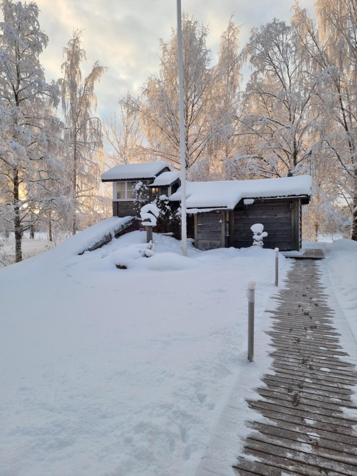 Wanha Kunnantalo Apartment Pudasjarvi Luaran gambar