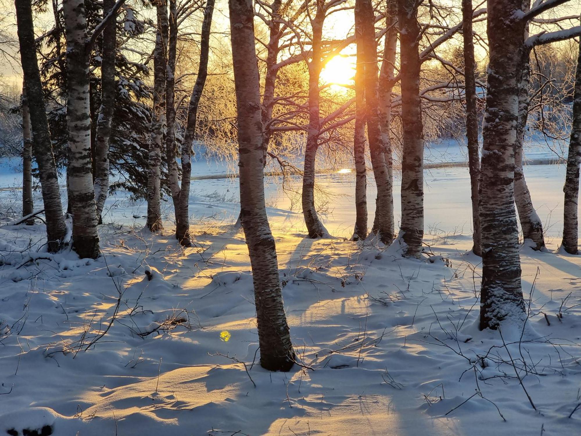 Wanha Kunnantalo Apartment Pudasjarvi Luaran gambar